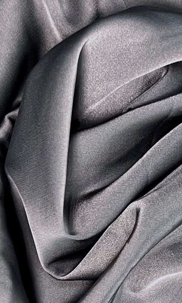 Delilah Corset Gown- Steel Gray